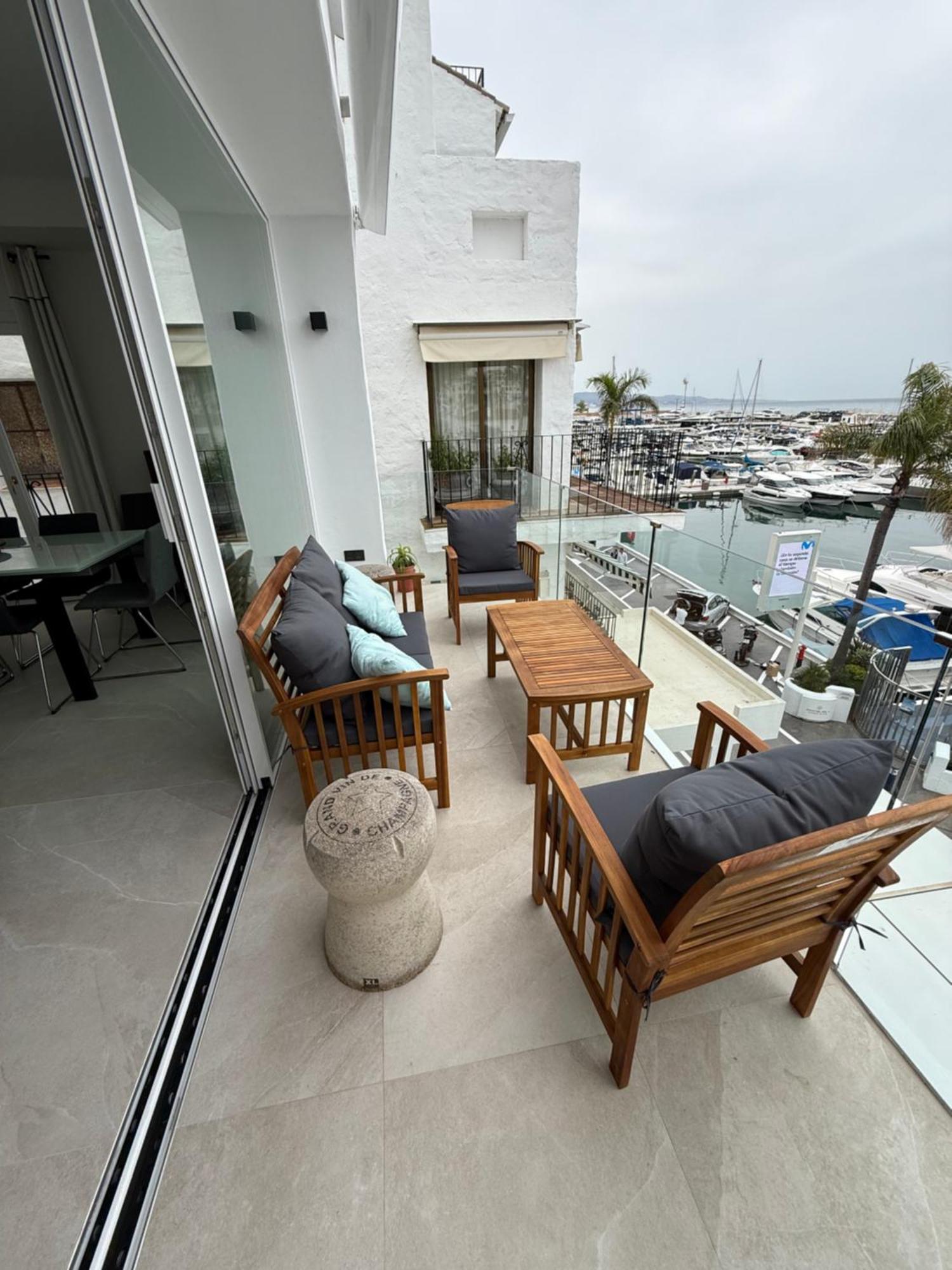 243-Fully Renovated-Puerto Banus Marbella Front Line Penthouse Apartment Exterior photo