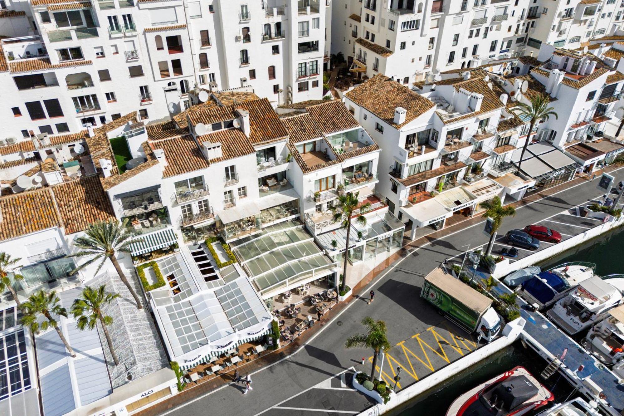 243-Fully Renovated-Puerto Banus Marbella Front Line Penthouse Apartment Exterior photo